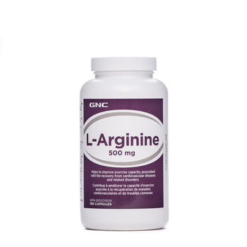 L-arginine 500&nbsp;mg  | GNC